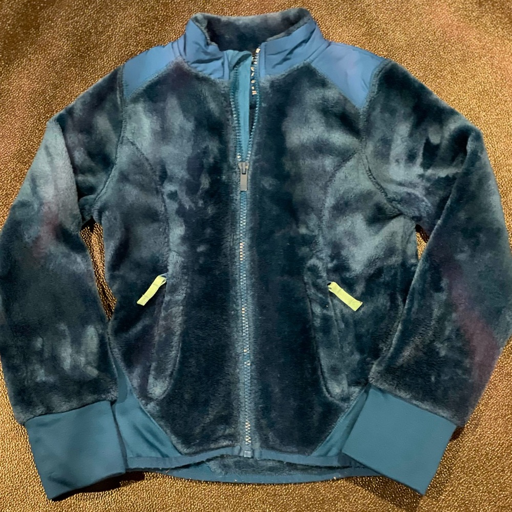 Turquoise Zipup Fleece 💫 Big Kid S